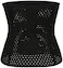 Aiwanto Coreset Waist Trainer Fitness Workout Tummy Control Trainer Belt (Black)