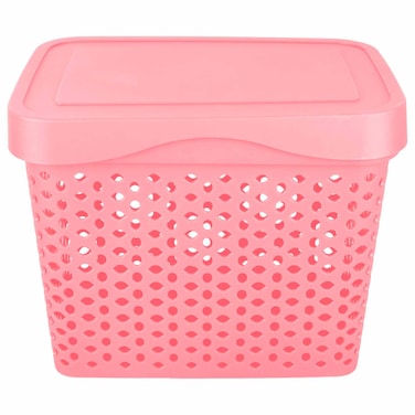 صندوق تخزين الهلال كبير - رمادي