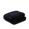 Fabienne Silky Plain Microfiber Bed Blanket Single Size Black
