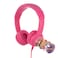 Buddyphones Explore Plus Foldable Headphones with Mic - Rose Pink