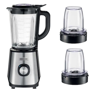 Kenwood 1000W Glass Blender With 2 Mill , BLM45.720SS