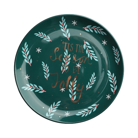Christmas Creative Ceramic Plate Western Food Tableware Dish Rice Bowl Mug Set