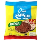 Buy Santiveri Rice Cakes Coated With Milk Chocolate 25g in UAE