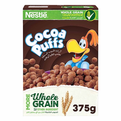 Nestle Wholegrain Cocoa Puff Cereals 375g