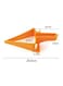 Generic Plastic Adjustable Cake Cutter Tool Orange 28cm