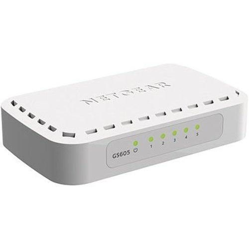 Buy Netgear 5Xgigabit Desktop Switch, Gs605 Online | Carrefour UAE