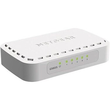 Buy Netgear 5Xgigabit Desktop Switch, Gs605 Online | Carrefour UAE