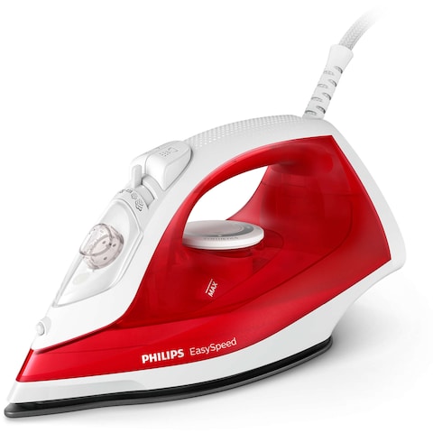 Philips 2000W Easyspeed Steam Iron, Red, GC1742/46