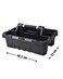 Tactix 50cm Plastic Tote Tray