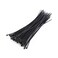 Tie Cables Long Black 100 Pieces