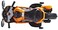 Lovely Baby Powered Riding Motorbike LB 6188, Orange