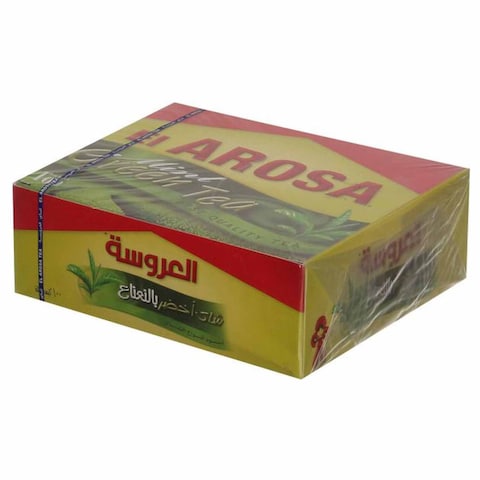 العروسة شاي أخضر بالنعناع - 100 كيس