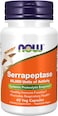 Now Supplements, Serrapeptase 60, 000 Units Of Activity, Promotes Respiratory Health And Immune Function*, 60 Veg Capsules