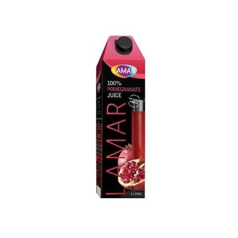 Lamar Pomegranate Juice 100% - 1 Liter