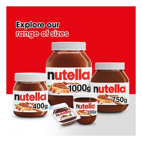 Nutella Hazelnut Chocolate Breakfast Spread Jar 400g