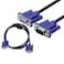 VGA Extension Cable SVGA Male to Female HD15 Monitor Video Adapter Cable for Laptop, PC, Projector, HDTV, Display 1.8M