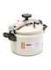 Alsaif Granite Airtight Pressure Cooker 9 Liter Beige/Silver/Black 9L