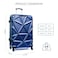 Para John PJTR3126 Matrix Luggage Trolley, Navy 19 Inch Navy