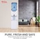TCL Water Dispenser, Top Loading, Hot, Cold &amp; Normal Water Temperature, Best For Home, Kitchen, Office &amp; Pantry, Compact Size, 3 Taps/Faucet, Child Safety Lock, White, TY LWYR19W, M