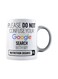muGGyz Respect Your Mother Printed Coffee Mug White