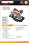Geepas Circular Saw, 235 mm, Gcs2000