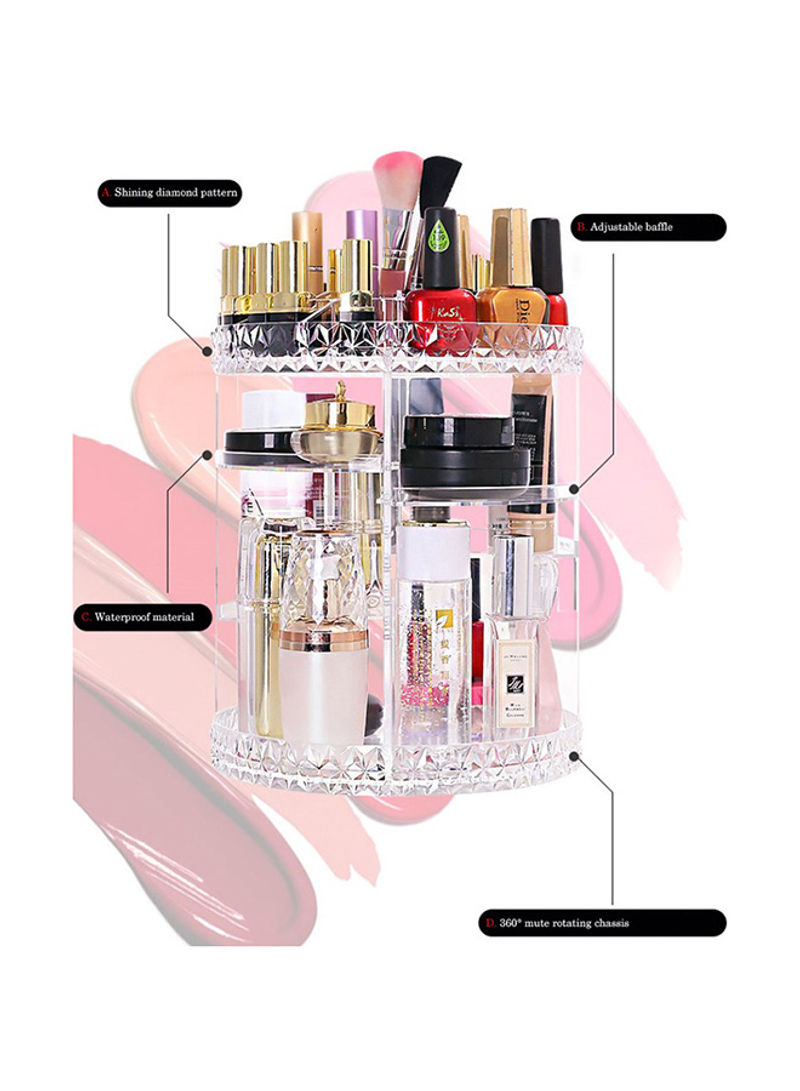 Acrylic Cosmetic Makeup Organizer Clear