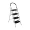 Techstar Folding Steel Ladder 4 Step 150kg Capacity