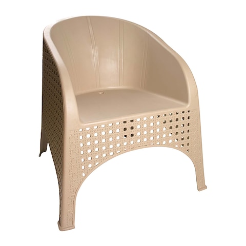 Plastic Chair - Beige