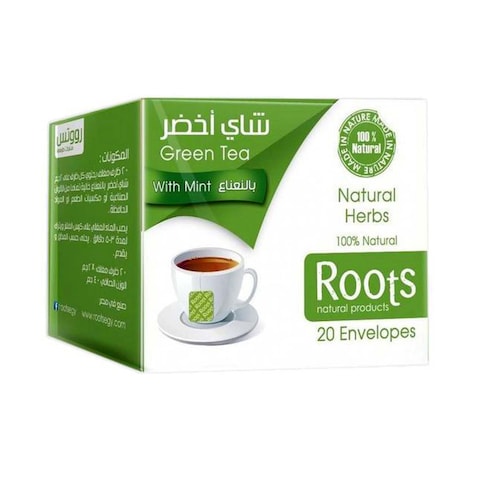 شاي اخضر روتس - 20 فتلة