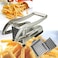 Generic - Stainless Steel French Fry Cutter Potato Vegetable Slicer Chopper Dicer 2 Blade
