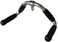 ULTIMAX Barbell Deluxe Revolving Bar, Solid Steel Tricep Press Down Bar with Rubber Handgrips &amp; Revolving Hanger, Multi-Exerciser Cable Attachment Bar