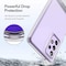 Generic High Protection Case for Samsung Galaxy A52 5G and 4G, Transparent Flexible Silicone, Vertical Or Horizontal Metal Kickstand, Crystal Clear Cover