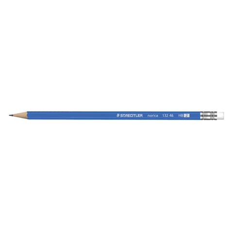 Staedtler Norica 132 46 Pencil With Rubber Tip Black