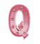 LED Marquee Letter Light Sign Wooden Pink (Q) 25cm