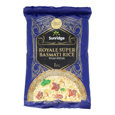 Buy Sunridge Royale Super Basmati Rice 1 kg Online | Carrefour Pakistan