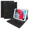 Generic-BT Wireless Keyboard Case Cover Protective Case Portable Keyboard for iPad Air1/2 iPad Pro 9.7/iPad 9.7（2017/2018）(Black-Black)