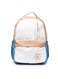 School Backpack For Girls And Boys, Made Of High Quality Nylon Blend, Orange