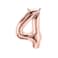 The Party Popper - 40 Inch Rose Gold Color Number Balloons (Number 4)