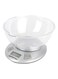 Nippotec Electronic Kitchen Scale -White/Clear 2.4L
