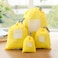 Aiwanto 4pcs Travel Cloth Storage Bag Travel Pouches Kids Adult Dress Storage Bags(Yellow)