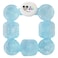 Mickey Printed Teether Blue TRHA29064 10x10cm