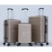 STARLIFE 3 Piece ABS Hard side Trolley Luggage Set Spinner Wheels with Number Lock