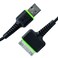 Budi DC150i412BS 30-Pin to USB Charge/Sync Cable