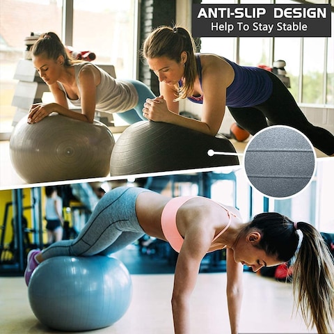 ULTIMAX Yoga Ball, Exercise Ball for Fitness-85CM(Blue)