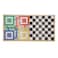 AZ Toys Collection Sling Puck Board Ludo + Chess 3 in 1 Wooden Game