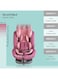 Moon Rover - Car Seat Group:0+/I/II/III ( 0-12 Years ) 360&deg; Rotate - Pink