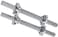 Adjustable Chrome-plated Threaded Dumbbell Rods