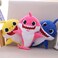 Baby Shark Singing Plush Toy with LED light (BLUE )