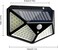 Solar Motion Sensor Lights, Womdee IP65 Waterproof Solar Light Outdoor with 270 Degree Lighting Angle, 100 LEDs, Wireless Security Solar Powered Wall Lights for Patio, Deck, Yard, Garden