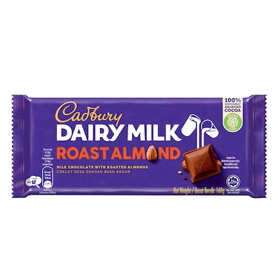 Cadbury Dairymilk Roast Almond 160G